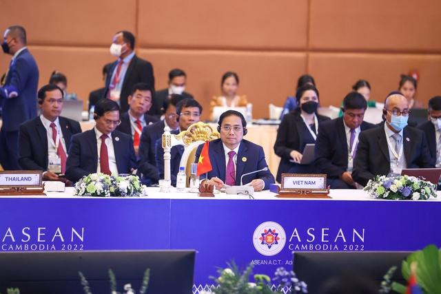 Thủ tướng Chính phủ Phạm Minh Chính đề cao tầm quan trọng của mối quan hệ ASEAN - Liên hợp quốc - Ảnh: VGP