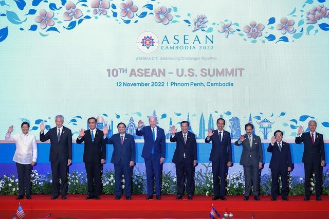 Các nhà lãnh đạo ASEAN và Hoa Kỳ hoan nghênh những tiến triển hợp tác tích cực giữa hai bên thời gian qua - Ảnh: VGP
