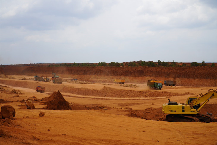 Thi công Dự án san nền thoát nước tại Dự án sân bay Long Thành giai đoạn 1 Thi công Dự án san nền thoát nước tại Dự án sân bay Long Thành giai đoạn 1