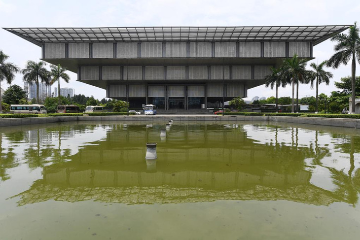 Bảo tàng Hà Nội nằm trên đường Phạm Hùng, phường Mễ Trì, quận Nam Từ Liêm Bảo tàng Hà Nội nằm trên đường Phạm Hùng, phường Mễ Trì, quận Nam Từ Liêm