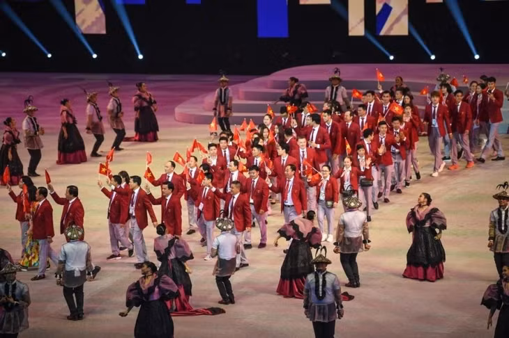 Đoàn Thể thao Việt Nam tham dự SEA Games 31 với 1341 người, trong đó có gần 1000 VĐV. Ảnh minh họa