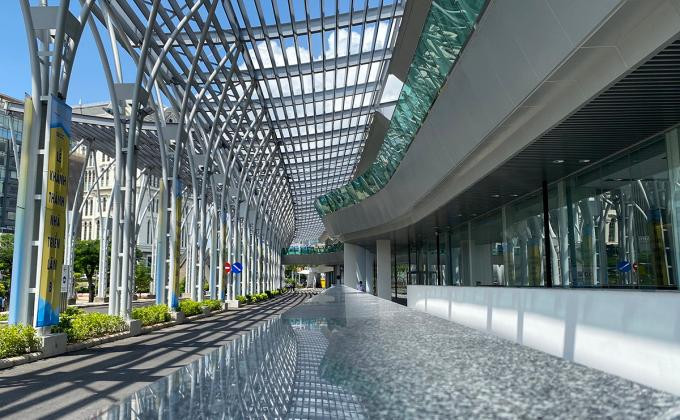 Sảnh trước khu triển lãm B