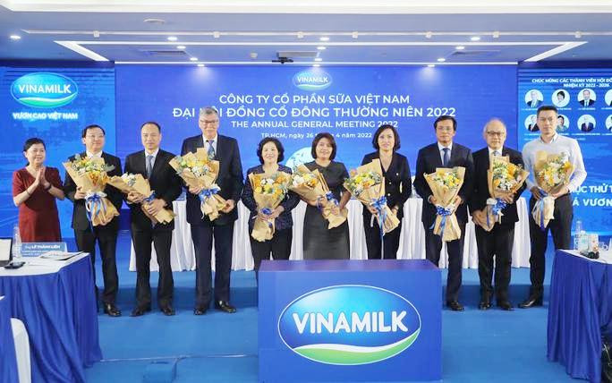 Các thành viên Hội đồng quản trị mới của Vinamilk nhiệm kỳ 2022-2026