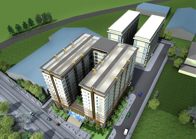Phối cảnh dự án nhà ở cho công nhân Khu chế xuất Linh Trung II Phối cảnh dự án nhà ở cho công nhân Khu chế xuất Linh Trung II
