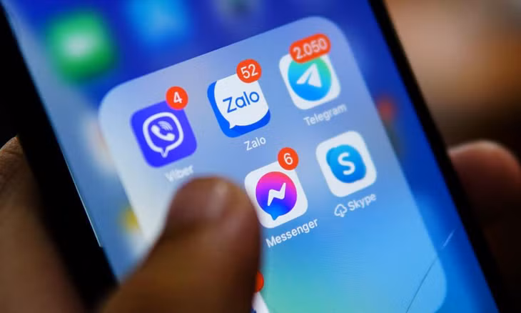 Zalo nằm trong số các ứng dụng nhắn tin phổ biến ở Việt Nam
