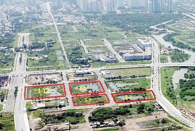 Sẽ tái đấu giá 4 lô đất bị bỏ cọc tại Thủ Thiêm Sẽ tái đấu giá 4 lô đất bị bỏ cọc tại Thủ Thiêm