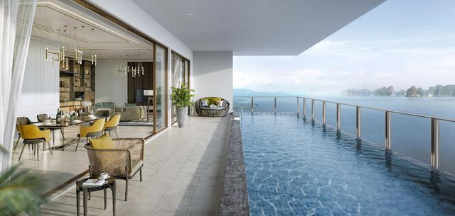 Sky Residences mang đến lựa chọn đa dạng gồm: 18 căn hộ một phòng ngủ, 30 căn hộ hai phòng ngủ, và 12 căn hộ ba phòng ngủ với bể bơi vô cực riêng tư, gia tăng trải nghiệm cho gia chủ.