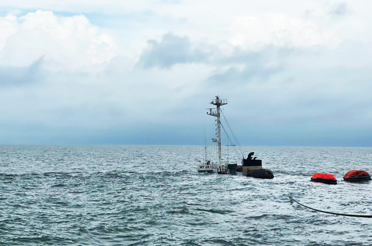 Tàu Mỹ An 1 bị đắm