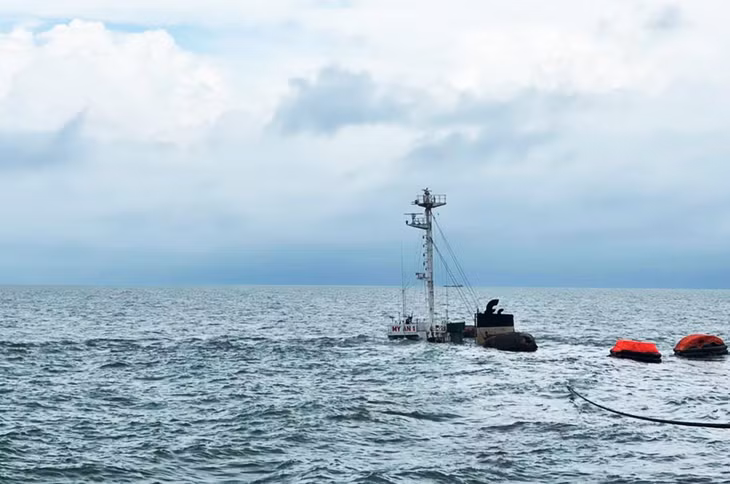 Tàu Mỹ An 1 bị đắm Tàu Mỹ An 1 bị đắm