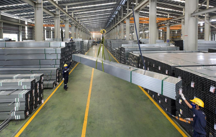 Xuất khẩu 8,54 triệu tấn sắt thép vượt 7 tỷ USD trong 8 tháng
