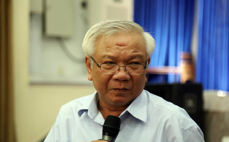 Ông Lê Văn Dẽ lúc còn đương nhiệm Giám đốc Sở Xây dựng