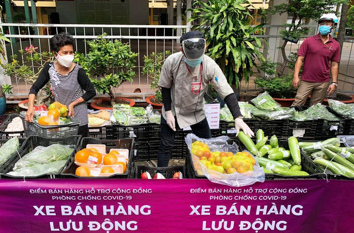 Quận trung tâm TP.HCM thí điểm mô hình “chợ dã chiến” hoạt động từ 22/9. Ảnh minh họa