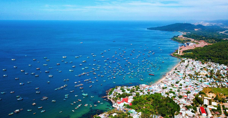 Vẻ đẹp biển đảo Phú Quốc nhìn từ trên cao