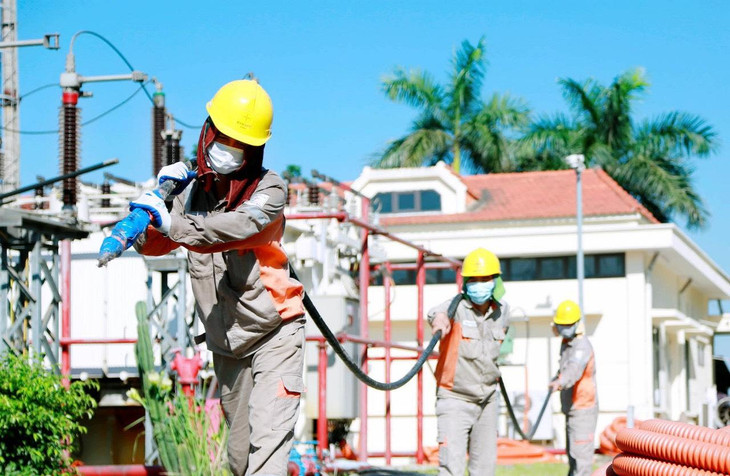 Điện thương phẩm tháng 8/2021 của EVNNPC đạt 7,95 tỷ kWh, tăng 10,82% so với cùng kỳ năm 2020