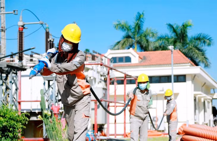 Điện thương phẩm tháng 8/2021 của EVNNPC đạt 7,95 tỷ kWh, tăng 10,82% so với cùng kỳ năm 2020