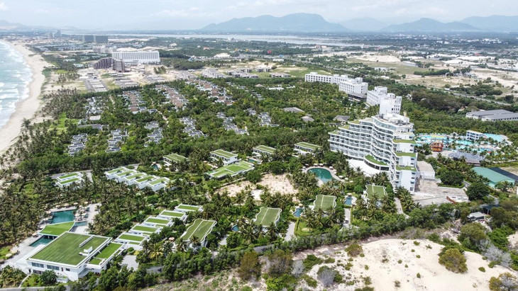 Khu vực Bãi Dài được lựa chọn để đón khách có &quot;thẻ xanh&quot; vaccine