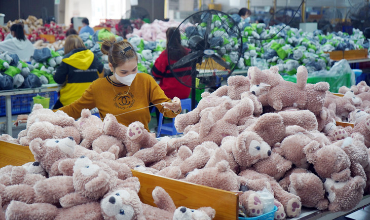 Các doanh nghiệp trên địa bàn TP.Hải Phòng hiện có nhu cầu tuyển dụng khoảng 10.000 lao động. Ảnh minh hoạ