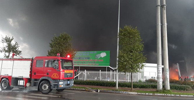 Hiện trường vụ cháy Hiện trường vụ cháy