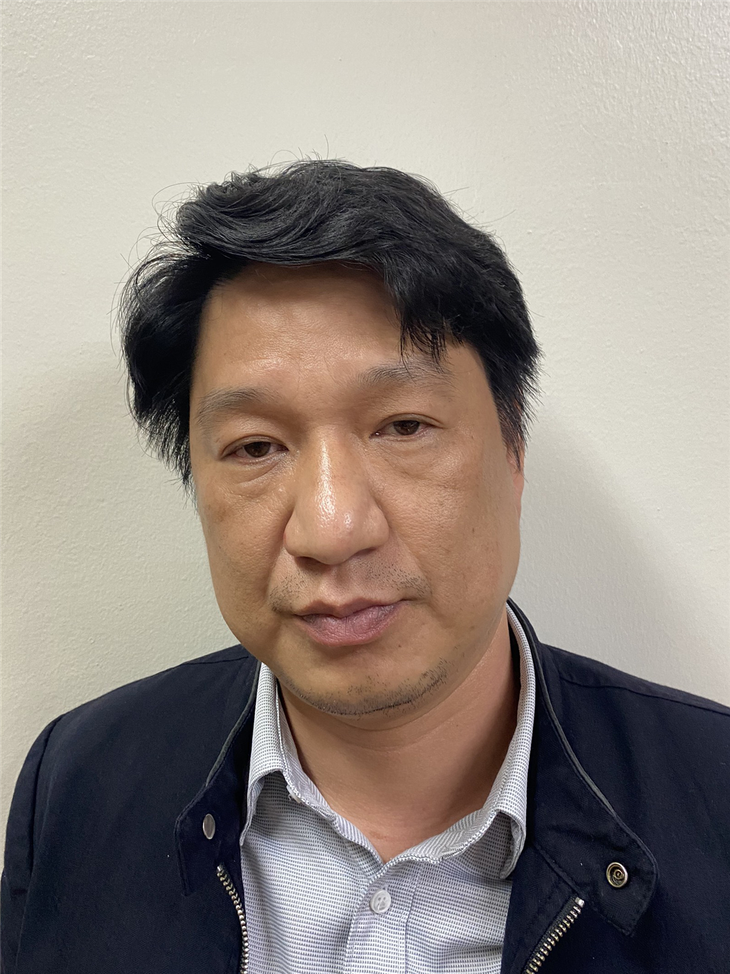 Bị can Nguyễn Mạnh Hùng.