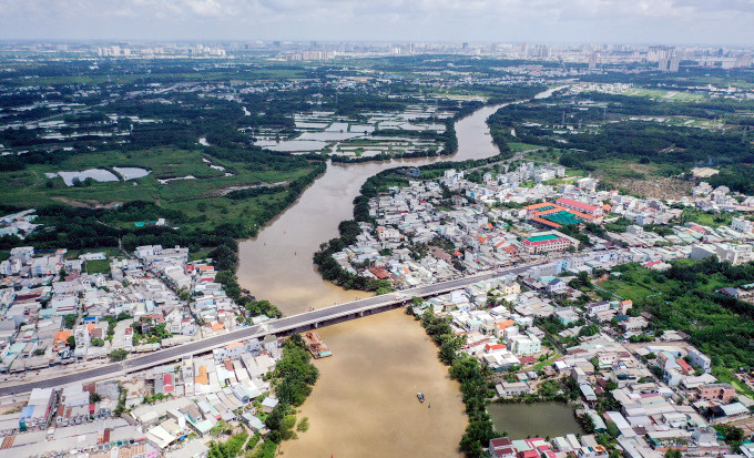 Bất động sản khu Nam TP.HCM, đoạn qua huyện Nhà Bè