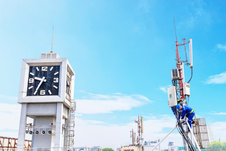 VinaPhone lắp trạm 5G tại nhiều khu vực trên cả nước