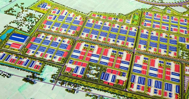 Phối cảnh Dự án Khu công nghiệp Trung Thành