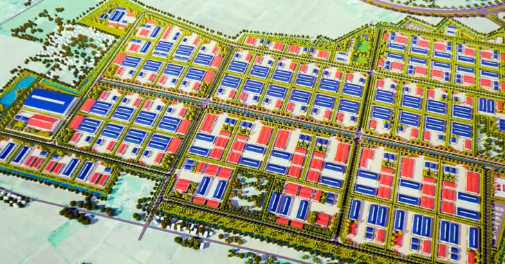 Phối cảnh Dự án Khu công nghiệp Trung Thành