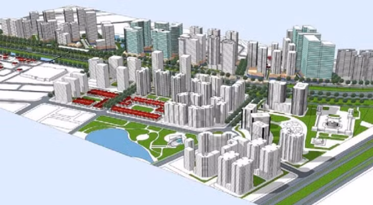 Phối cảnh khu đô thị dọc Metro số 1, TP. Thủ Đức