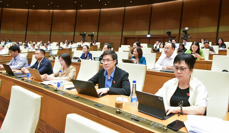 Các đại biểu cơ bản đồng tình với Chủ trương điều chỉnh quy hoạch sử dụng đất quốc gia thời kỳ 2021-2030, tầm nhìn đến năm 2050 Các đại biểu cơ bản đồng tình với Chủ trương điều chỉnh quy hoạch sử dụng đất quốc gia thời kỳ 2021-2030, tầm nhìn đến năm 2050