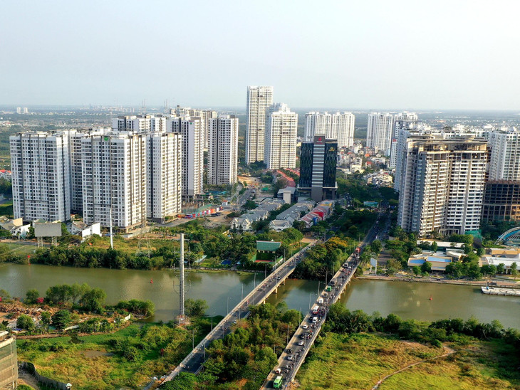 Nhiều khu dân cư ở Nhà Bè có tốc độ đô thị hóa cao