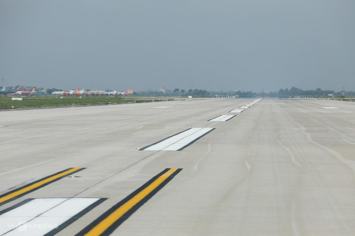 Đường băng 1B hoàn thành nâng cấp từ tháng 9/2021