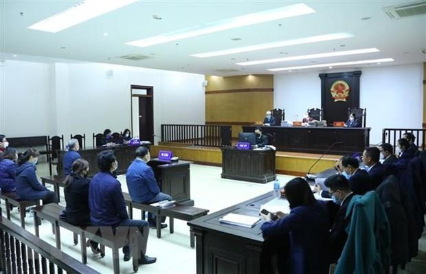 Quang cảnh một phiên xét xử. Ảnh: TTXVN