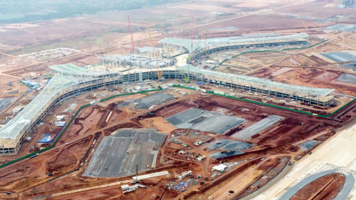 Công trường sân bay Long Thành