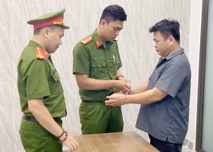 Trần Tấn Hoàng tại cơ quan điều tra