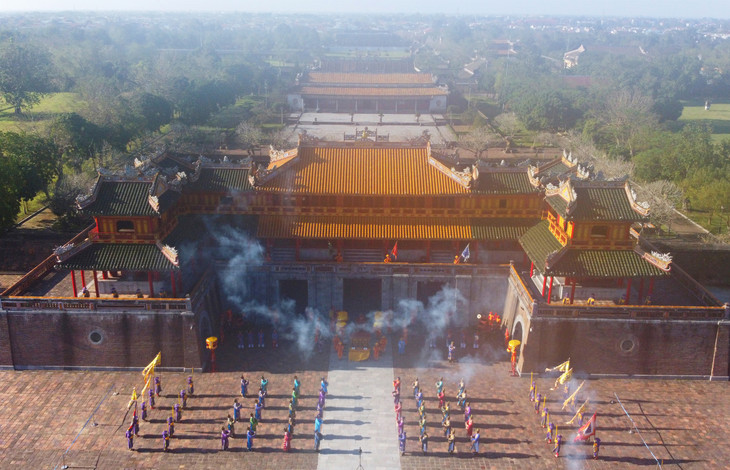 Đại nội Huế là địa điểm thu hút khách du lịch tham quan khi đến Huế