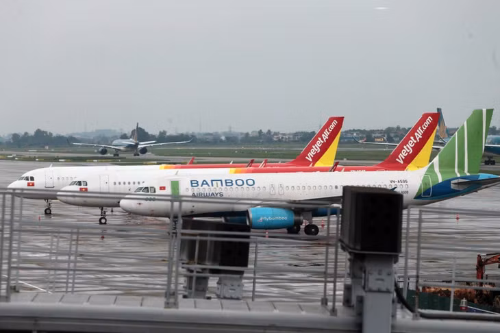 Nhiều đường bay từ TP.HCM đi các tỉnh miền Trung trước Tết và ngược lại sau Tết đã đạt tỷ lệ đặt chỗ 100%