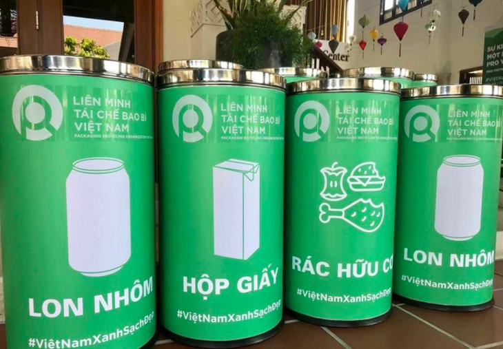 Rác thải sinh hoạt sẽ được phân thành các loại để tiện cho thu gom, tái chế