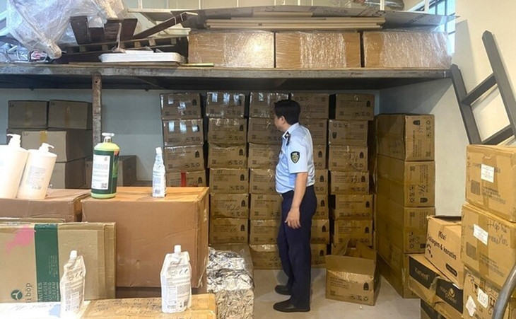 Lô hàng hóa có giá trị khoảng 39 triệu đồng