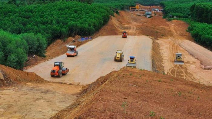 Thi công cao tốc Mai Sơn - QL45