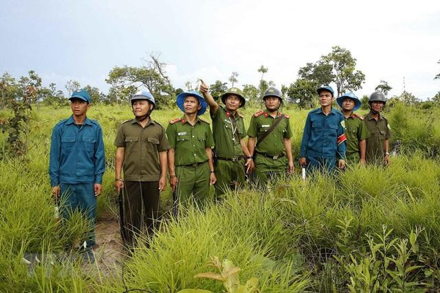 Lực lượng công an xã chính quy. Ảnh minh họa: Bộ Công an.