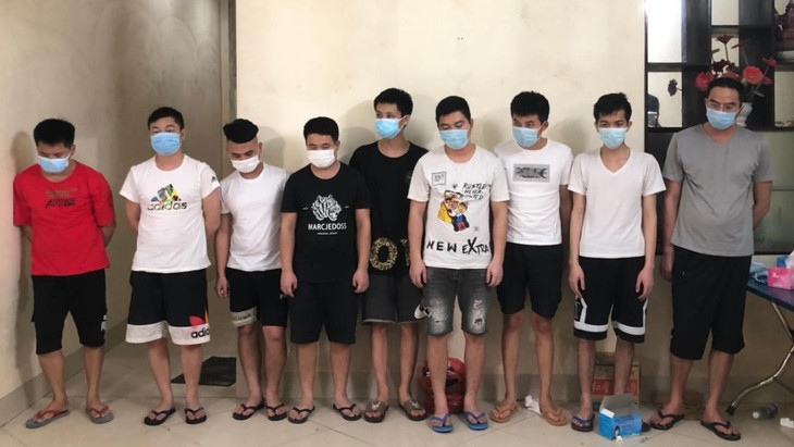 Một số người Trung Quốc nhập cảnh trái phép vừa được phát hiện ở Vĩnh Phúc