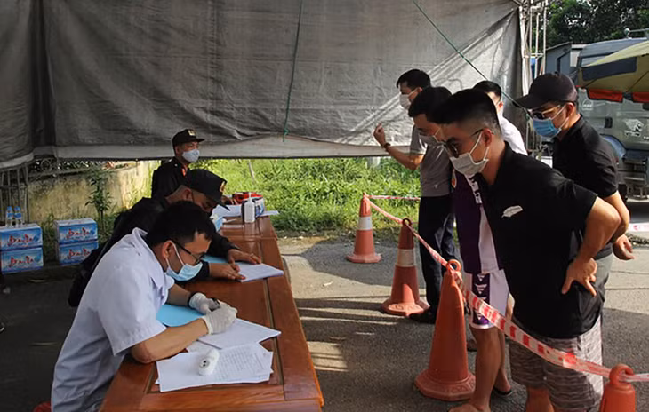 Chốt kiểm dịch ở TP Yên Bái