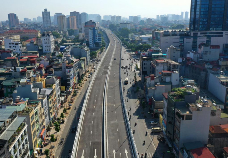 Đường Vành đai 2 đoạn Ngã Tư Vọng - Vĩnh Tuy