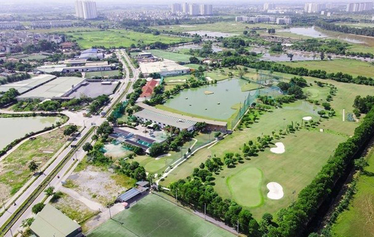 Khu công viên văn hóa - vui chơi giải trí, thể thao Hà Đông có diện tích khoảng 924.619 m2. Ảnh minh họa