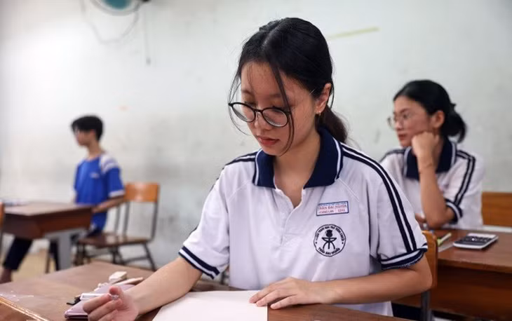 Thí sinh dự thi tốt nghiệp THPT 2023 tại TP.HCM