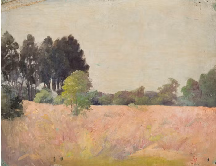 Bức ''Cánh đồng lúa mỳ'' được bán với giá 32.000 euro