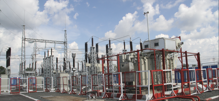 Thiết bị tại trạm biến áp 110kV Tân Phú Trung