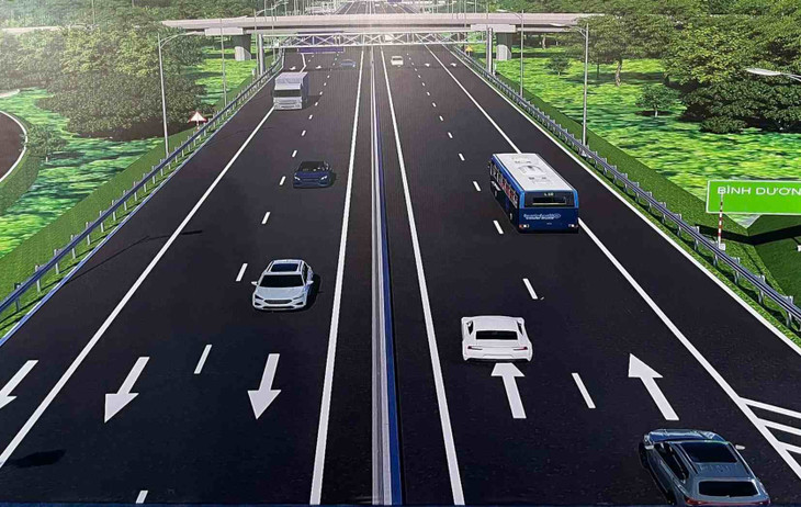 Phối cảnh Dự án cao tốc TP.HCM - Thủ Dầu Một - Chơn Thành