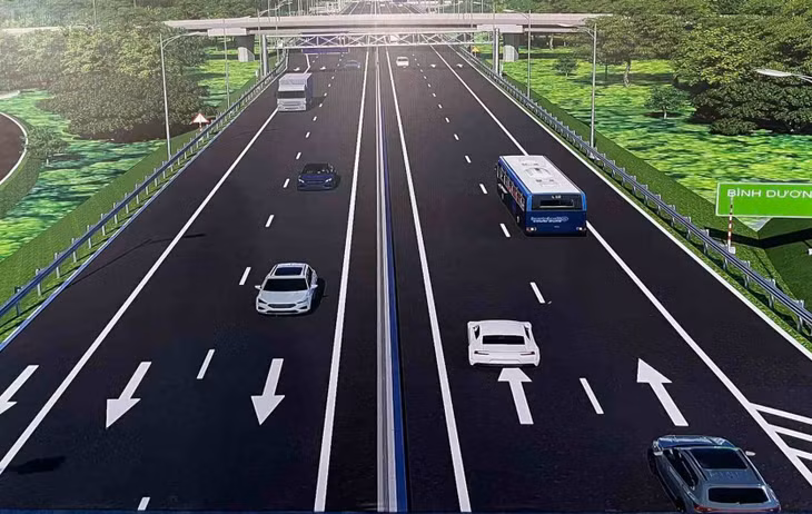 Phối cảnh Dự án cao tốc TP.HCM - Thủ Dầu Một - Chơn Thành