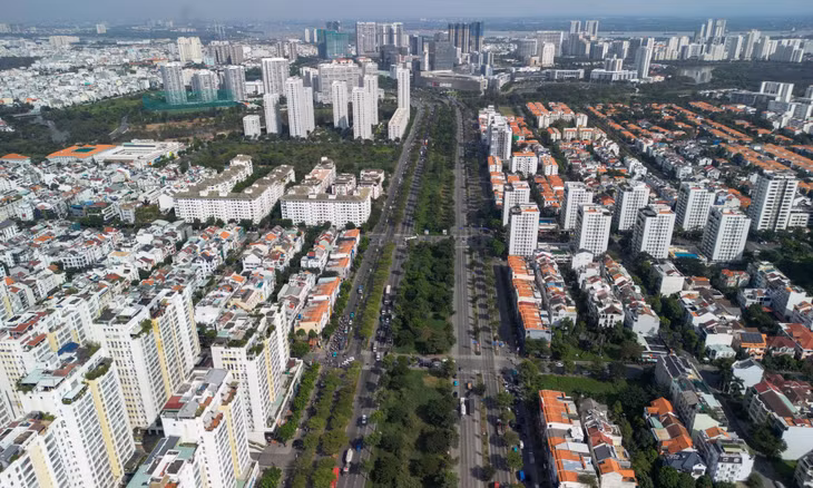 Bất động sản khu Nam TP.HCM, dọc theo đại lộ Nguyễn Văn Linh